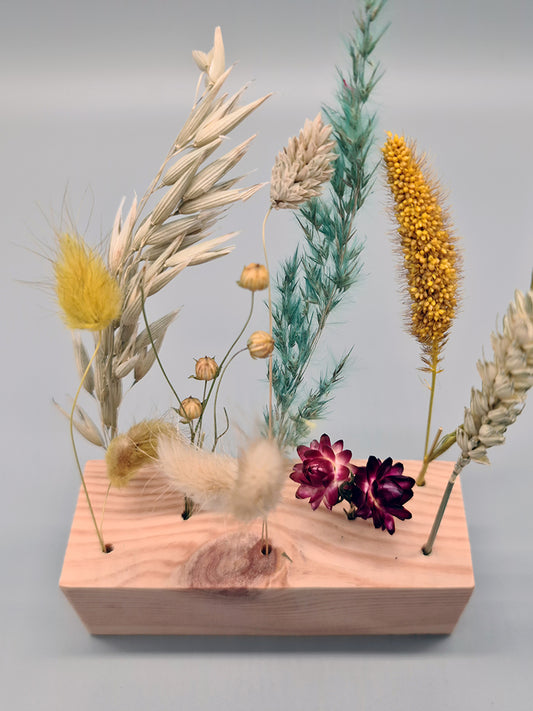 Droogbloemen decoratieblokje βΏ